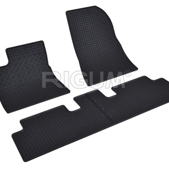 Tappetini auto in gomma Tesla Model 3 Facelift, fabbricazione 2020 - 2022, carrozzeria berlina | 905465