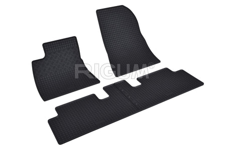 Tappetini auto in gomma Tesla Model 3 Facelift II, fabbricazione 2023 - presente, carrozzeria berlina | 905465