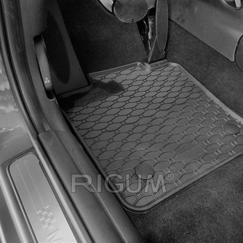 Tappetini auto in gomma Mini Cooper IV F65, fabbricazione 07.2024 – presente, carrozzeria hatchback | 905540