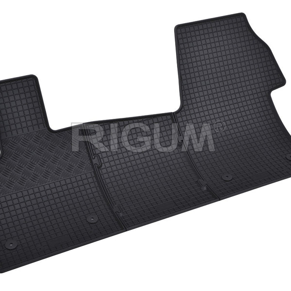 Tappetini auto in gomma Volkswagen T7 Multivan eHybrid PHEV, fabbricazione 10.2021 - presente, carrozzeria van 2 posti | 905632