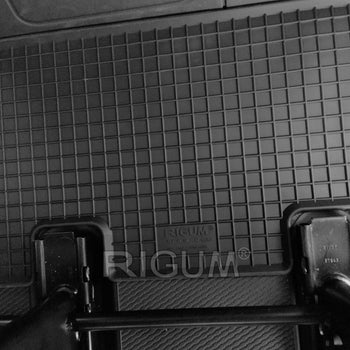 Tappetini auto in gomma Renault Trafic III, fabbricazione 09.2014 - presente, carrozzeria van seconda fila, anche facelift | 905816