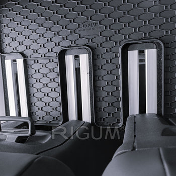 Tappetini auto in gomma Ford Tourneo Custom II, fabbricazione 2024 - presente, carrozzeria van seconda fila | 905854