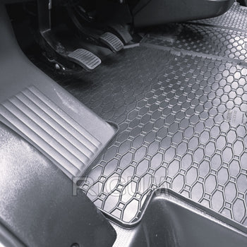 Tappetini auto in gomma Citroen Jumper III Facelift, fabbricazione 2022 - presente, carrozzeria van con box portaoggetti sotto i sedili | 905861