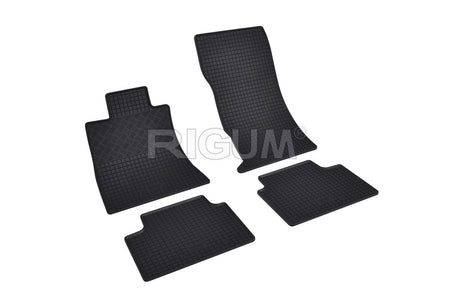 Tappetini auto in gomma Alfa Romeo Giulia, fabbricazione 06.2016 - 2019, carrozzeria berlina 4x4, cambio automatico | 905878