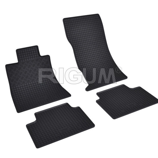 Tappetini auto in gomma Alfa Romeo Giulia, fabbricazione 06.2016 - 2019, carrozzeria berlina 4x4, cambio automatico | 905878