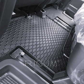 Tappetini auto in gomma Hyundai Staria, fabbricazione 2022 - presente, carrozzeria van 2a e 3a fila, 9 posti | 905939
