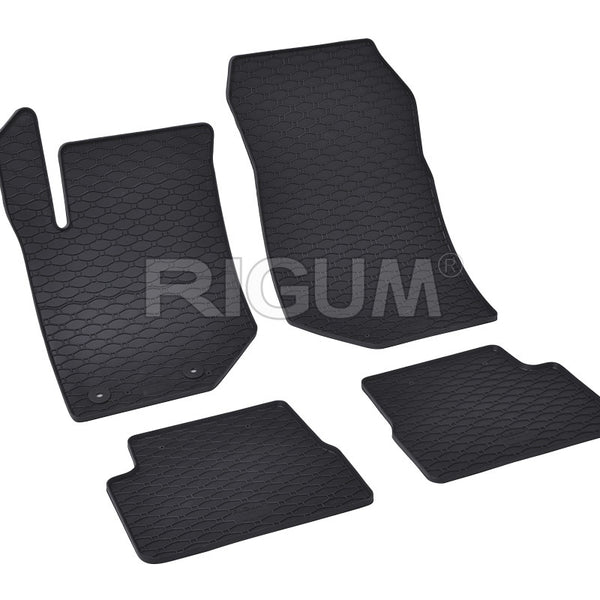 Tappetini auto in gomma Jeep Avenger, fabbricazione 01.2023 - presente, carrozzeria suv | 906103