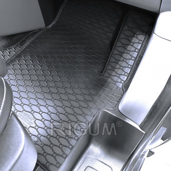 Tappetini auto in gomma Ford Tourneo Custom II, fabbricazione 2024 - presente, carrozzeria van 2-3 posti | 906219