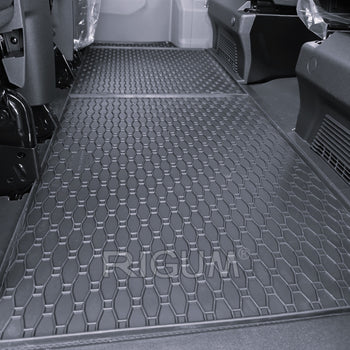 Tappetini auto in gomma Ford Transit Custom II, fabbricazione 2024 - presente, carrozzeria van seconda fila | 906486