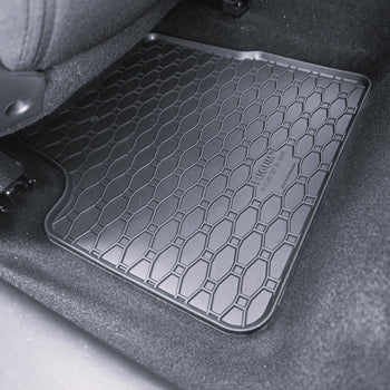 Tappetini auto in gomma Fiat 600 Hybrid, fabbricazione 01.2024 - presente, carrozzeria hatchback | 906639