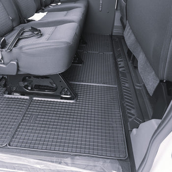 Tappetini auto in gomma Ford Transit, fabbricazione 2014 - presente, carrozzeria van seconda fila | 906882
