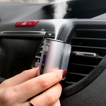 Set Diffusore di aromi AMOS mini GRIGIO + 3 fragranze IN REGALO