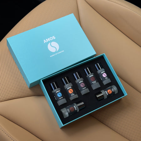 Amos Mini Blue – Set di 7 ricariche di profumo