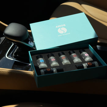 Amos Mini Blue – Set di 7 ricariche di profumo
