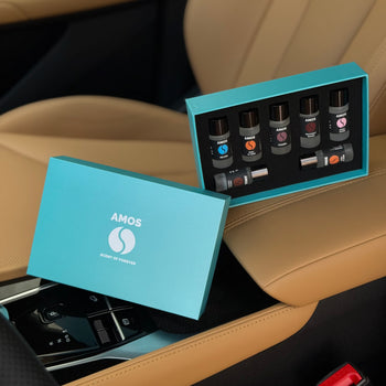 Amos Mini Blue – Set di 7 ricariche di profumo