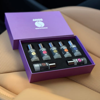 Amos Mini Purple – Set di 7 ricariche di profumo