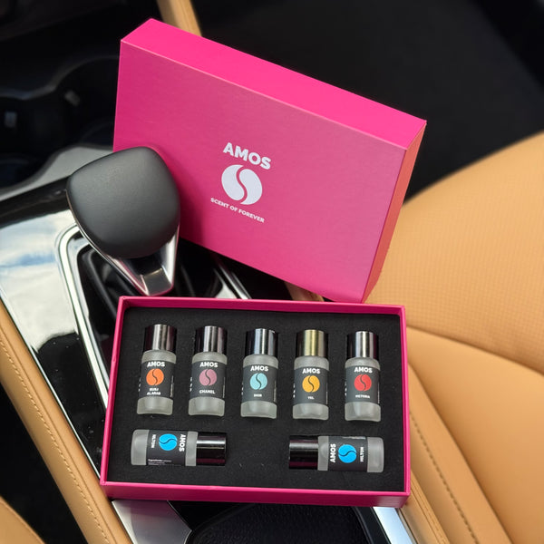 Amos Mini Pink – Set di 7 ricariche di profumo