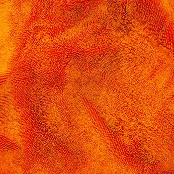 Asciugamano in microfibra ultra assorbente AMOS Powerfluff arancione 1000 GSM 60x80cm + guanto in REGALO