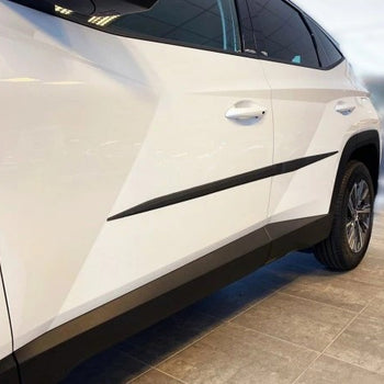 Modanatura laterale della carrozzeria Hyundai Tucson MHEV, fabbricazione 12.2020 - presente, carrozzeria suv | F-68