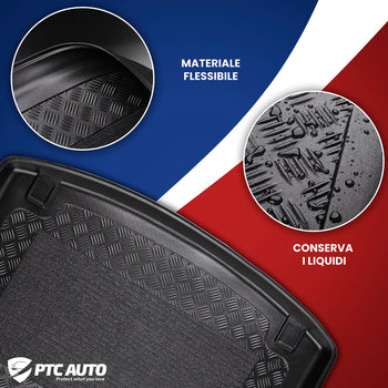 Vasche baule Jeep Renegade MHEV, carrozzeria suv, fabbricazione 02.2022 - presente, bagagliaio con pavimento in posizione inferiore, non corrisponde al modello 4xe phev | 193831GRD