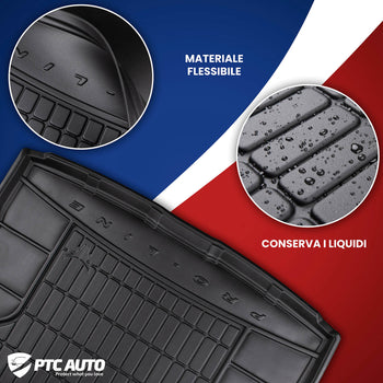 Vasche baule Hyundai Tucson III, carrozzeria suv, fabbricazione 07.2015 - 09.2020, bagagliaio con pavimento in posizione inferiore, con organizer per bagagliaio | TM405097