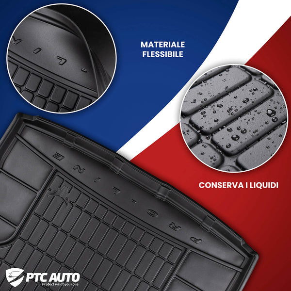 Vasche baule Nissan Juke II, carrozzeria suv, fabbricazione 09.2019 - presente, bagagliaio con pavimento in posizione inferiore | TM413528