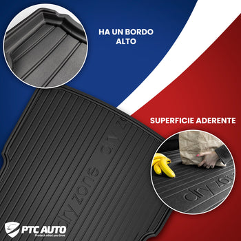 Vasche baule Fiat Bravo II, carrozzeria hatchback, fabbricazione 04.2007 - 07.2014, senza pavimento del bagagliaio variabile in altezza, con subwoofer | DZ402652