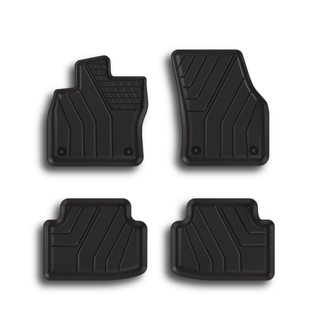 Tappetini auto a vaschetta Volkswagen Tiguan II, fabbricazione 05.2016 - 2024, carrozzeria suv | AP1111