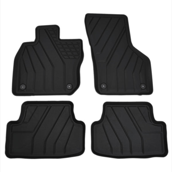 Tappetini auto a vaschetta Volkswagen Golf 8 MHEV, fabbricazione 11.2020 - presente, carrozzeria hatchback | AP1128