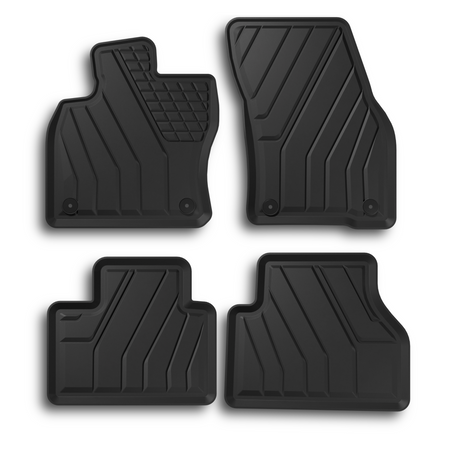 Tappetini auto a vaschetta Volkswagen Caddy, fabbricazione 11.2020 - presente, carrozzeria van | AP1131