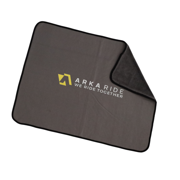 Pacchetto: 2 x Arka Ride 1000 GSM asciugamano pe auto in microfibra ultra grande + 2 x guanti in microfibra in regalo