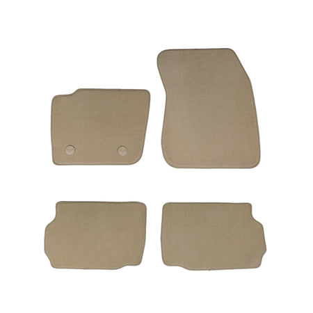Tappetini auto in moquette (beige) Audi A8 D5, fabbricazione 11.2017 - presente, carrozzeria berlina, sistema di fissaggio tondo | 1006154BEIGE