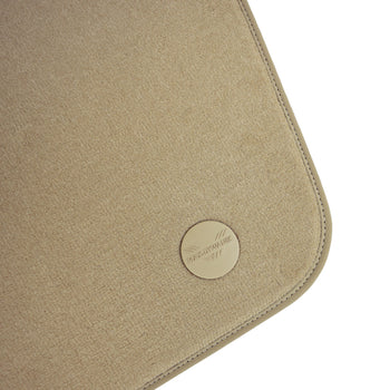 Tappetini auto in moquette (nero) Jaguar XF, fabbricazione 11.2012 - 05.2017, carrozzeria auto famigliare, sistema di fissaggio tondo | 1029054BEIGE