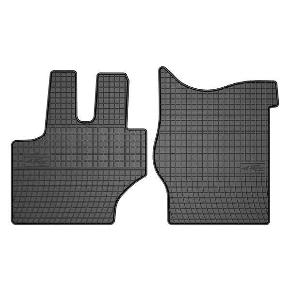 Tappetini auto in gomma Mercedes 814, fabbricazione 1983 - 1998, carrozzeria van | ET00781