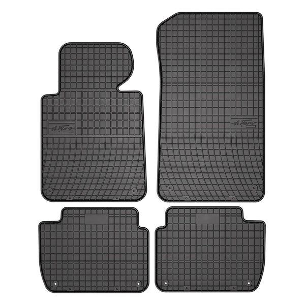Tappetini auto in gomma BMW Serie 3 E46, fabbricazione 1998 - 08.2005, carrozzeria hatchback | ET0660