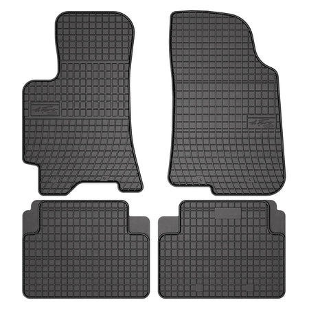 Tappetini auto in gomma Daewoo Lanos, fabbricazione 1997 - 2004, carrozzeria hatchback | ET0704