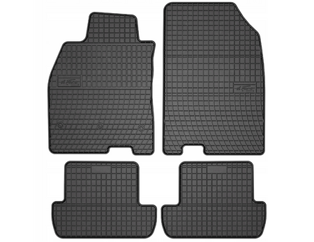 Tappetini auto in gomma Renault Megane III, fabbricazione 11.2008 - 12.2015, carrozzeria berlina | ET0753