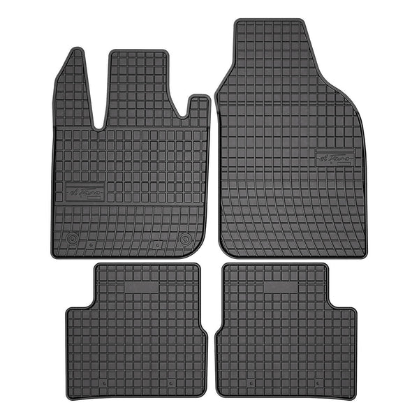 Tappetini auto in gomma Fiat 500 electric, fabbricazione 11.2020 - presente, carrozzeria hatchback | ET426559