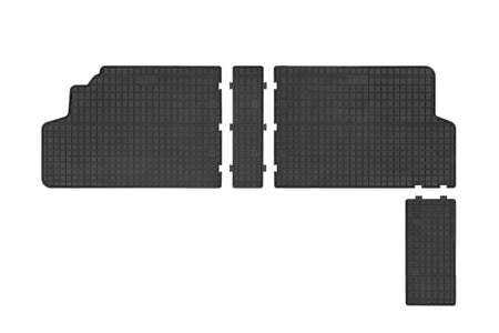 Tappetini auto in gomma Peugeot Expert II, fabbricazione 2007 - 2016, carrozzeria van seconda fila | ET542971