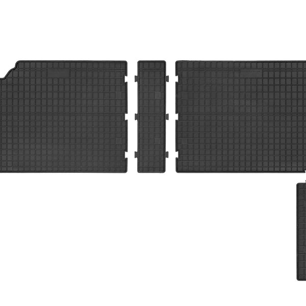 Tappetini auto in gomma Peugeot Expert II, fabbricazione 2007 - 2016, carrozzeria van seconda fila | ET542971