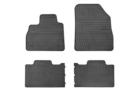 Tappetini auto in gomma Renault Espace V, fabbricazione 04.2015 - 03.2023, carrozzeria van | ET546887
