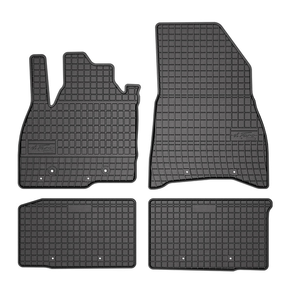 Tappetini auto in gomma Dacia Duster III MHEV, fabbricazione 06.2024 - presente, carrozzeria suv awd | ET802842
