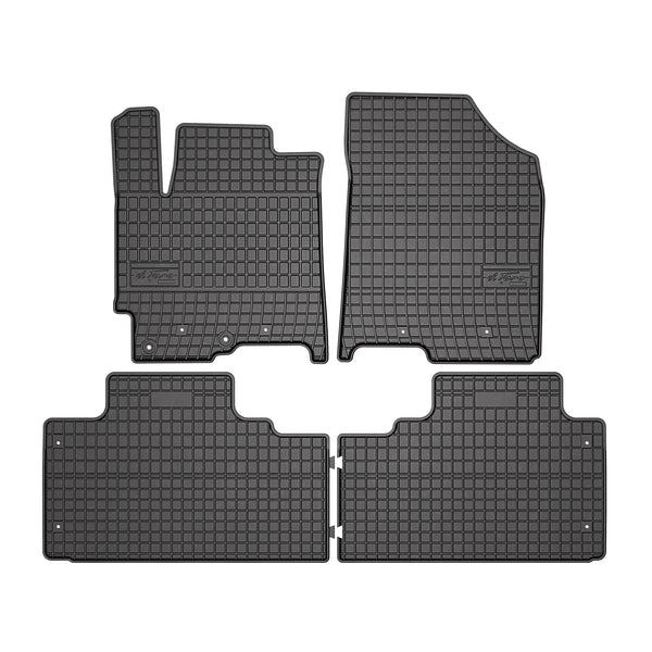 Tappetini auto in gomma JAC JS8 Pro, fabbricazione 2024 - presente, carrozzeria suv 6-7 posti, prima fila e seconda fila | ET814968