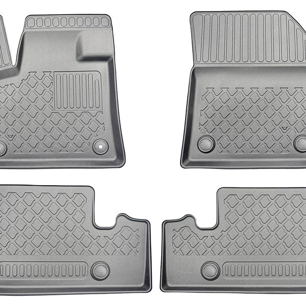 Tappetini auto a vaschetta Peugeot 3008 II, fabbricazione 11.2016 - presente, carrozzeria suv anche facelift, non corrisponde al ibrido e ibrido4, sistema hi-fi focal | 603573