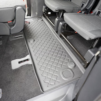 Tappetini auto a vaschetta Ford Tourneo Connect III, fabbricazione 05.2022 - presente, carrozzeria van 7 posti, terza fila | 693891