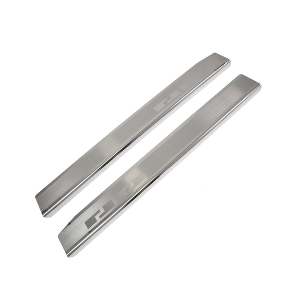 Protezione soglia porta in acciaio inossidabile Volkswagen Fox, fabbricazione 2004 - 12.2011, carrozzeria hatchback | 08-0951