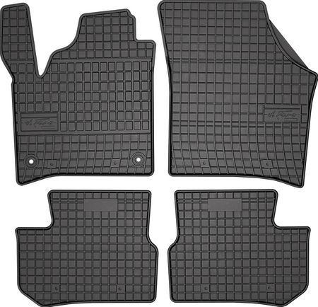 Tappetini auto in gomma Skoda Citigo -e IV, fabbricazione 01.2020 - 08.2020, carrozzeria hatchback | ET411777