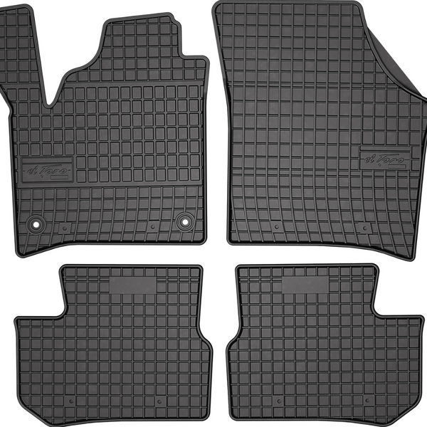 Tappetini auto in gomma Skoda Citigo -e IV, fabbricazione 01.2020 - 08.2020, carrozzeria hatchback | ET411777