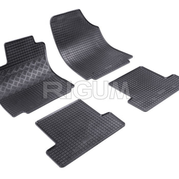 Tappetini auto in gomma Renault Megane III, fabbricazione 11.2008 - 12.2015, carrozzeria hatchback | 902167