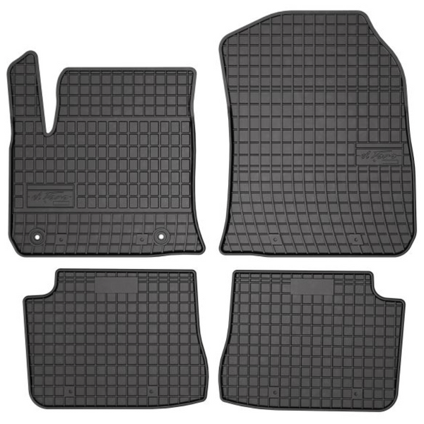 Tappetini auto in gomma Opel Corsa -E, fabbricazione 2020 - presente, carrozzeria hatchback | ET411111